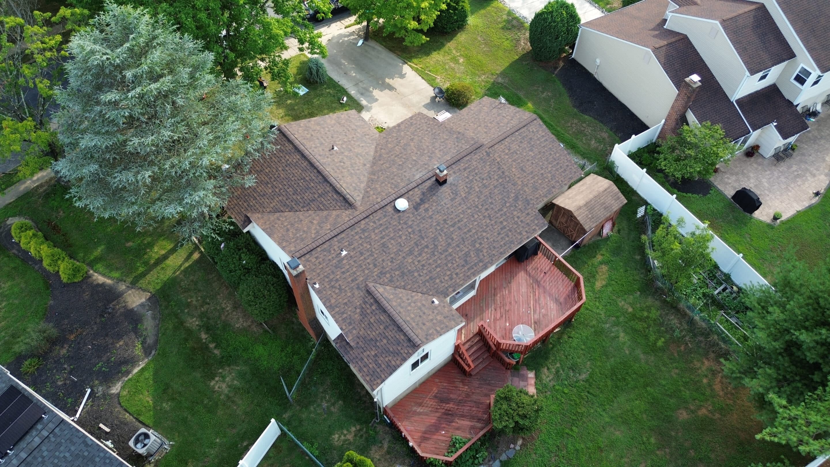 Roofing job in Mt Holly Roofer